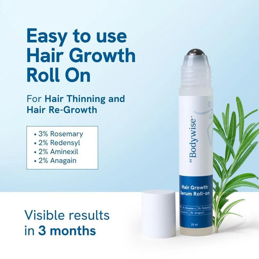 Advanced Hair Growth Roll-On Serum – See hair growth in 4 weeks